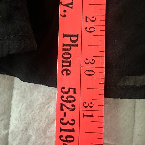 Storia Dress Womens Small Black Chiffon Babydoll Mini Dark Fairy Whimsigoth - Picture 11 of 11